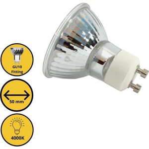 Proventa Longlife LED GU10 Reflectorlamp - Koud wit - MR16 - 1 x LED spot met GU10 fitting