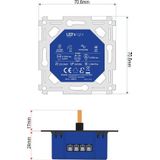 Proventa Premium LED Dimmer - Universeel en compleet - Geschikt voor alle dimbare lampen - Zwart