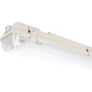EcoPlus Dubbel LED TL armatuur 60 cm – Incl. 2 LED TL buizen – Geschikt voor binnen en buiten – IP65 – 4000K – 2200 lumen
