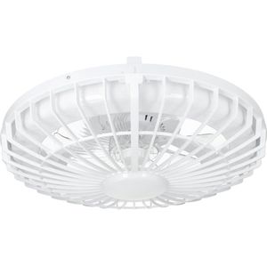 Silencio Plafondlamp met LED verlichting en ventilator - Dimbaar en instelbare kleurtemperatuur – Incl. afstandsbediening