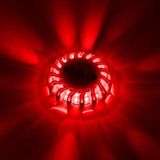 LED's - Draadloze Zwaailamp - Rood - Magnetisch & Waterdicht - 9 Lichtstanden