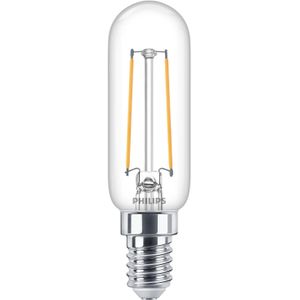 Philips LED Buislamp T25 met kleine E14 fitting - 2W vervangt 25W - Warm wit