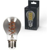 LED Lamp - Smokey - E27 - Vintage Retro - Dimbaar Warm Wit Licht - Classic A60