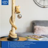 LED Lamp - Smokey - E27 - Vintage Retro - Dimbaar Warm Wit Licht - Classic A60