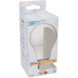 LED Lamp Peertje A60 - Warm Wit - 2.5W - E27 Fitting - 250 Lumen