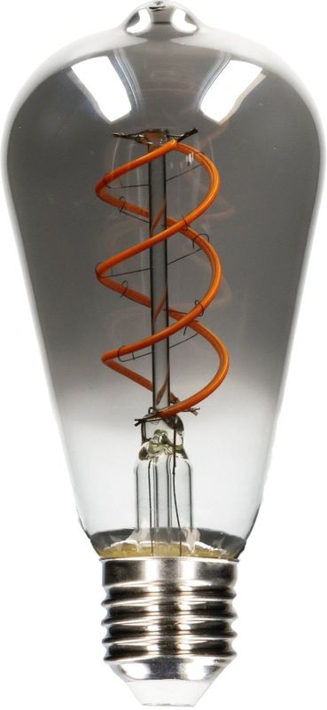 LED Lamp - Rookglas - Smokey Tint - Dimbaar - Warm Wit Licht