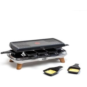 Raclette Gourmet RE610D12 - Raclette Set - Zwart - Titanium Force Antiaanbaklaag