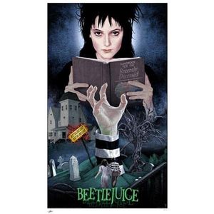 Beetlejuice Art Print Beetlejuice, Beetlejuice, Beetlejuice! 41 x 61 cm - unframed