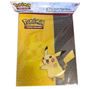 Pokémon Verzamelmap 4-pocket Pikachu - Pokémon Verzamelmap