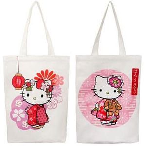 Sanrio Tote Bag Hello Kitty Kimono
