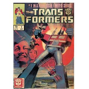 Transformers Art Print 40th Anniversary Limited Edition 42 x 30 cm