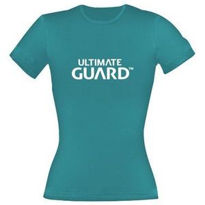 Ultimate Guard Ladies T-Shirt Wordmark Petrol Blue