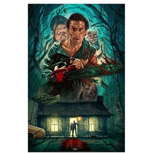 Evil Dead 2: Dead by Dawn Art Print Ash Williams 46 x 61 cm - unframed