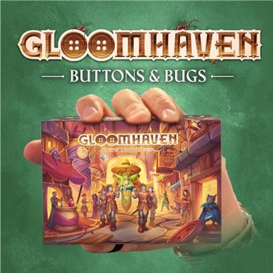 Gloomhaven Buttons & Bugs - Engelstalig Bordspel