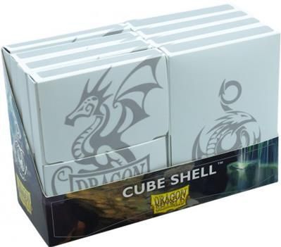 DECKBOX Dragon Shield Cube Shell Ashen White