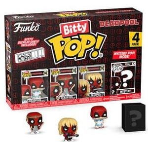 Deadpool Bitty POP! Vinyl Figure 4-Pack Sleepover 2,5 cm