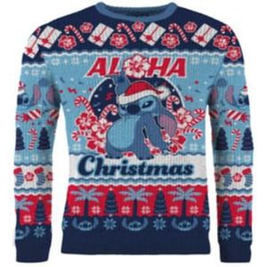 Lilo & Stitch Christmas Sweater Stitch Aloha Christmas