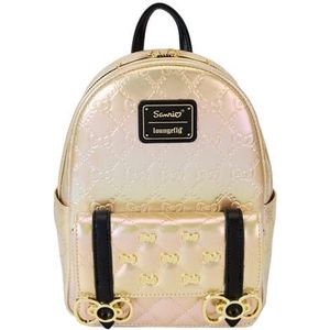 Hello Kitty 50th Anniversary by Loungefly Mini Backpack Metallic Gold