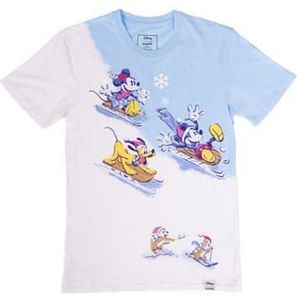 Disney by Loungefly Tee T-Shirt Unisex Mickey and Friends Winter Wonderland