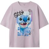 Name It T-Shirt - NkfDiri Stitch - Wijngaard Orchid - Name It - 6 jaar (116) - T-Shirt