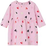 Name It Jurk - NbfOlivie - Roze lepelaar - Name It - 1 jaar (80) - Jurk