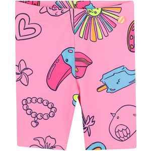 Billieblush Fietsbroek - Roze m. Print - Billieblush - 4 jaar (104) - Shorts