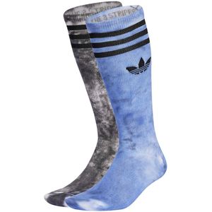 adidas Originals Sokken - 2-pack - Tie-dye - Zwart/Paars - adidas Originals - 31/33 - Sokken