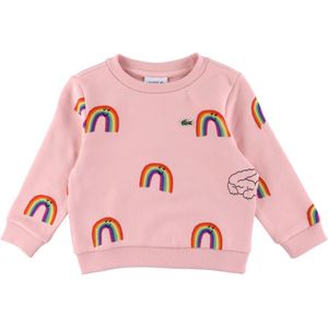 Lacoste Sweatshirt - Roze - Lacoste - 4 jaar (104) - Sweatshirt