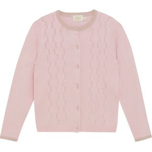 Creamie Cardigan - Pointelle - Gebreid - Lotus - Creamie - 10 jaar (140) - Cardigan