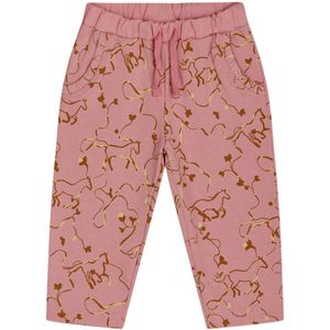 Noa Noa miniature Broek - Baby HelenaNNM - Print Purple/Brown - Noa Noa miniature - 68 - Broeken - Katoen