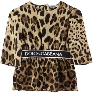 Dolce & Gabbana Blouse - Diva - Leo Nieuw - Dolce & Gabbana - 12 jaar (152) - Blouse