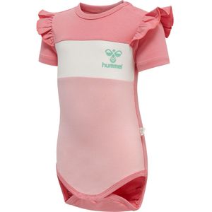 Hummel Romper s/s - hmlIsla - Mauveglow - Hummel - 1 jaar (80) - Romper S/S