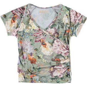 Molo T-Shirt - Oaklee - Green Botanisch - Molo - 13-14 jaar (158-164) - T-Shirt