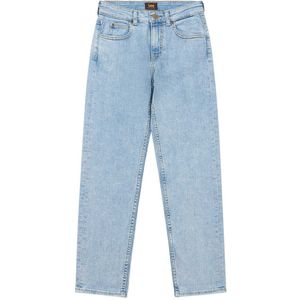 Lee Jeans - Denim - West - Relaxed - Bleach Wash - Lee - 14-15 jaar (164-170) - Jeans