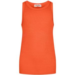 Petit by Sofie Schnoor Top - Rib - Oranje - Sofie Schnoor - 6 jaar (116) - Tanktop