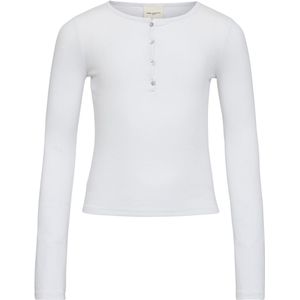 Sofie Schnoor Blouse - Rib - Amra - Briljant White - Sofie Schnoor - 14 jaar (164) - Blouse