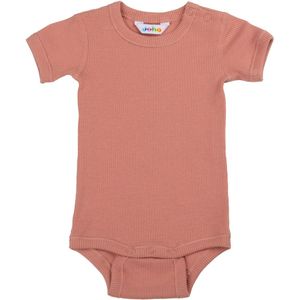 Joha Romper k/æ - Rib - Zalm - Joha - 50 - Romper S/S