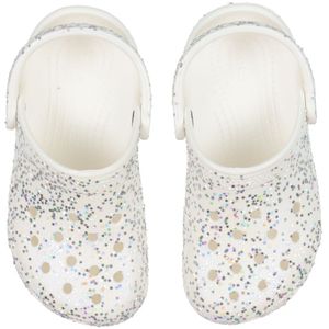 Crocs Sandalen - Classic Starry Glitter Clog K - Wit - Crocs - 36/37 - Sandalen