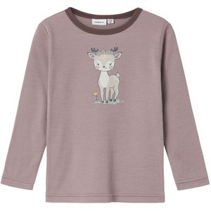 Name It Blouse - Wol - NmfWillit - Purple Dove - Name It - 2 jaar (92) - Blouse