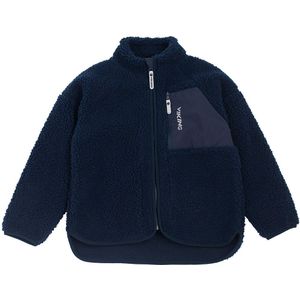 Viking Fleece Jas - Speeltijdpijlen - Teddy - Navy - Viking - 8 jaar (128) - Fleece Jas