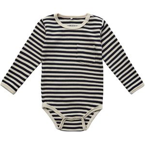 Sofie Schnoor Romper l/s - Dark Blue - Sofie Schnoor - 1 jaar (80) - Romper L/S