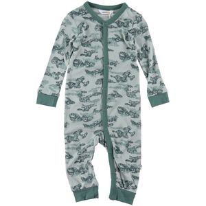 Joha Pyjamapak - Bamboe - Groen m. Print - Joha - 50 - Pyjamapak