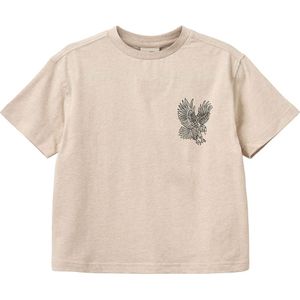 Sofie Schnoor T-Shirt - Barijs - Beige Melange - Sofie Schnoor - 5 jaar (110) - T-Shirt