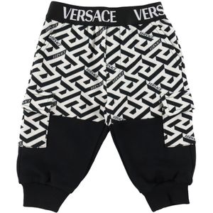 Versace Joggingbroek - Zwart/Wit - Versace - 24 mnd - Joggingbroek