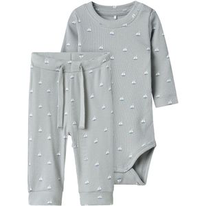 Name It Bodysuit l/s - NbmFrom - Groeve - Name It - 1 jaar (80) - Romper L/S