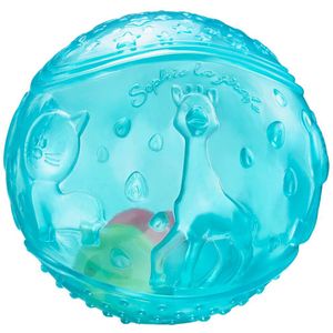 Sophie de giraf Sensory ball - Speelbal - Speelgoedbal - Babyspeelgoed - Vanaf 3 maanden - Ø12 cm - Blauw