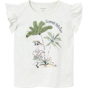 Name It T-Shirt - NmfJewels - Peyote Melange - Name It - 2 jaar (92) - T-Shirt