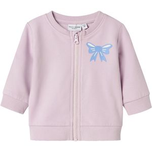 Name It Cardigan - NbfVrillie - Winsome Orchid/Bow - Name It - 1 jaar (80) - Cardigan