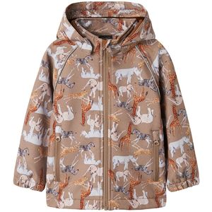 Name It Softshelljassen m. Fleece - NmnAlfa08 - Berg Trail/Sa - Name It - 6 jaar (116) - Softshell