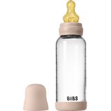 BIBS - Babyfles Glass - Blush - 240Ml - Glas - Antikoliekventiel